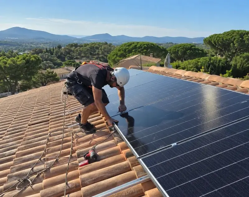 Installateur panneaux solaires Lugrin — pose photovoltaïque sur toiture