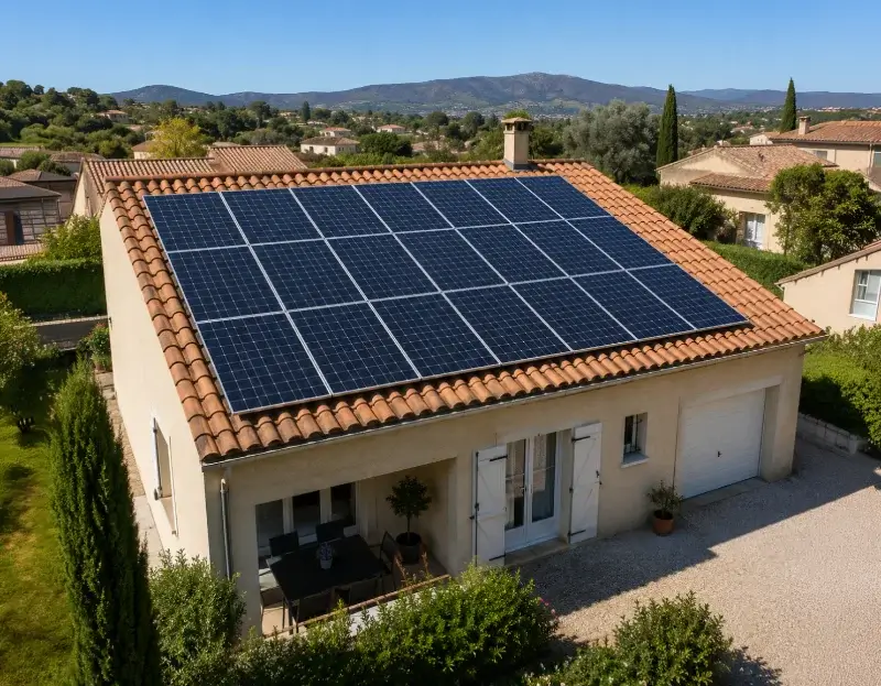 Prime à l'autoconsommation panneaux solaires Lugrin — aide financière de l'État